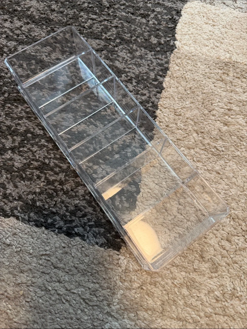 Drawer organizers (10 pieces), grey and clear NEW!